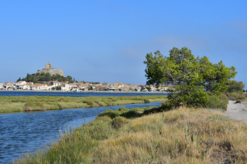 Gruissan et son étang
