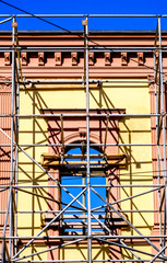 Fototapeta premium scaffolding