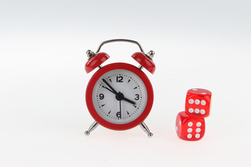 clock concept. clocks on the white background.