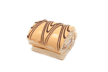  exclusive dessert cake isolated on the white