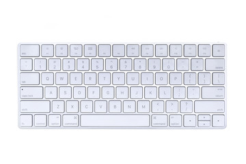 The modern and stylish keyboard for a computer
