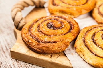 Traditional cinnamon rolls