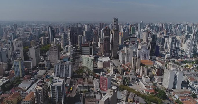 Aerial View of Curitiba, Paran&aacute; State, Brazil