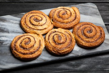 Traditional cinnamon rolls