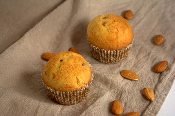 muffins with nuts