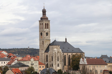 Fototapeta na wymiar Church with clock tower