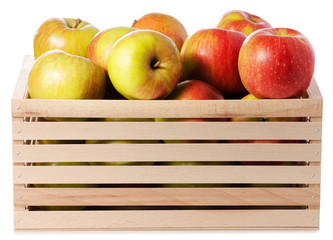 A box of apples