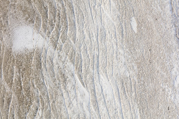 aerial view of the ice on the beach