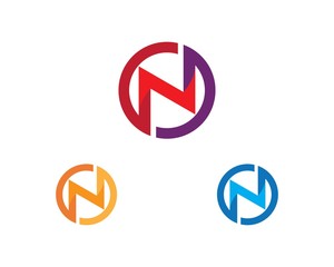 N Letter Logo Business