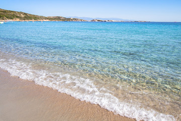 Beautiful beach on Sardegna island, Italy