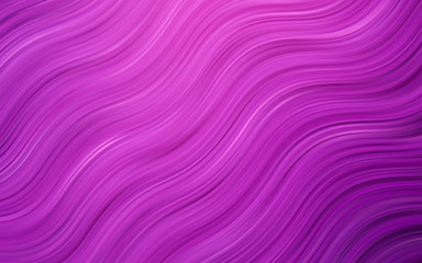 Fototapeta premium Light Pink vector pattern with bubble shapes.
