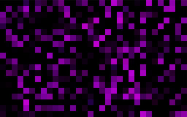 Dark BLUE vector rectangle mosaic background with transparencies in origami style.