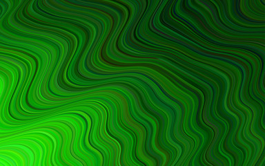 Light Green vector template with abstract circles.