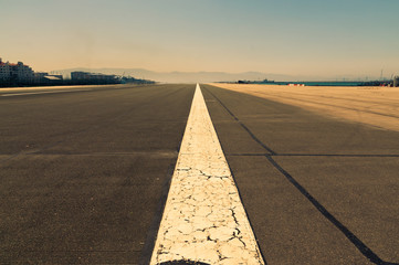 Airport Runway Gibraltar