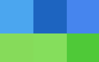 Light Blue, Green vector pattern with spectrum of colors.