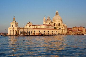 Customs House and Santa Maria della Salute, Venice, Italy