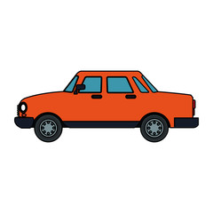 Fototapeta premium Car vehicle isolated vector illustration graphic design