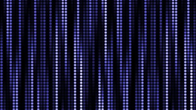 4k Blue vertical dots video background loop