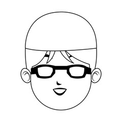 Fototapeta premium Man swimmer cartoon vector illustration graphic design