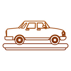 Car vehicle isolated vector illustration graphic design