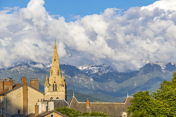 Collegiate Church of Saint-Andre in Grenoble, France