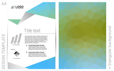 Light Blue, Green vector  pattern for posters.