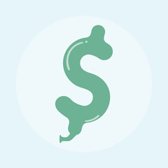 Illustration of dollar icon