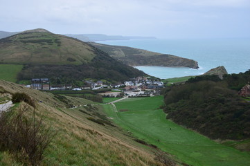 Naklejka premium Lulworth Cove, Durdle Door,