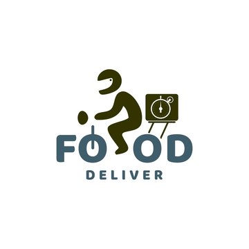 Food Delivery logo vector