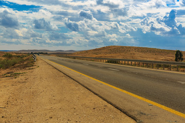 Road over desert