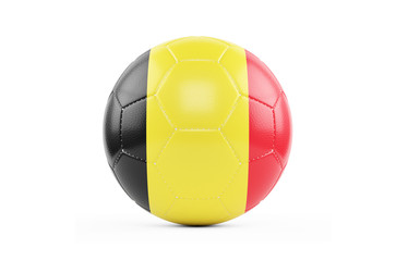 Obraz premium Soccer Ball On White With Clipping Path