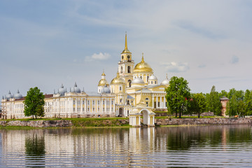 View of the Nilo-Stolobensky Monastery from the Archbishop's Wharf