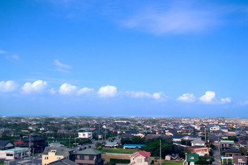 Obraz premium Townscape Kujukuri Town