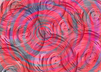 Abstract hand painted brush strokes background. Mix of acrylic and watercolor. Decorative colorful texture for design. Hand drawn picture on paper. Handmade overlay backdrop. Bright artistic painting.