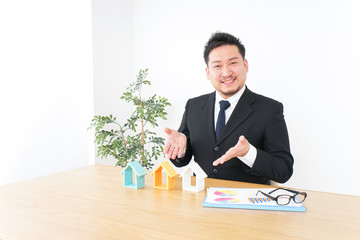 Businessman in real estates