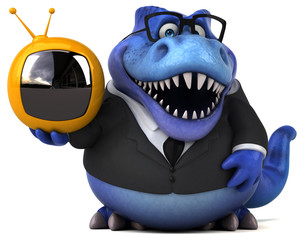 Fun Trex - 3D Illustration