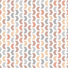 Geometric pattern with colored arrows. Geometric modern ornament. Seamless abstract background