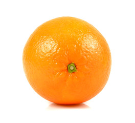 Orange fruit isolated on white