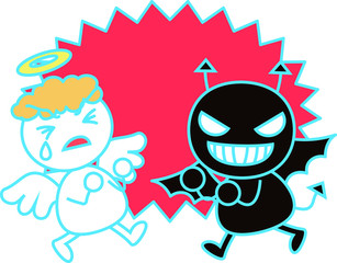Devil and angel fight 2