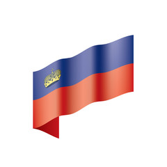 liechtenstein flag, vector illustration