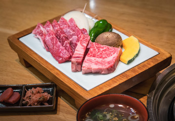Yakiniku Wagyu beef, Takayama, Japan