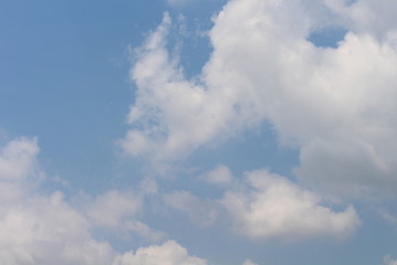 Obraz premium Sky with clouds