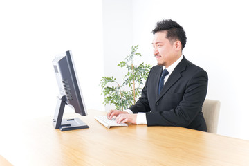 Worker in office image