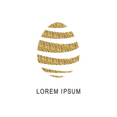 Vector illustration of Easter logo