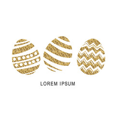 Vector illustration of Easter logo