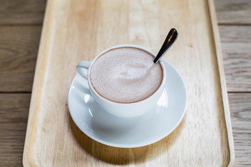 Coffee cup on the table