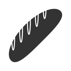 Bread loaf glyph icon