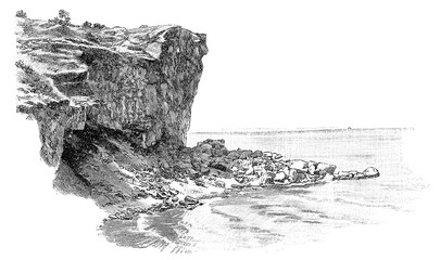 Meer bei Visby, Schweden, Högklint