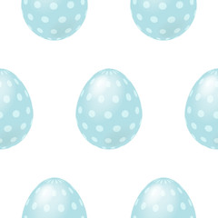 seamless background with Easter eggs. Happy holiday eggs pattern, seamless pattern for your greeting card design. Cute decorated easter eggs.