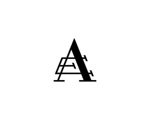 AE EA Letter Logo Icon 3
